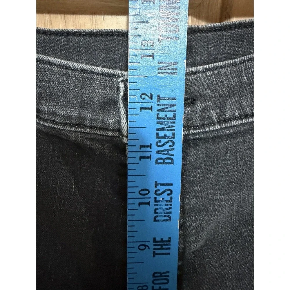 Gap 1969 Jeans Mens 34R Washed Black Cotton Regular Fit Denim